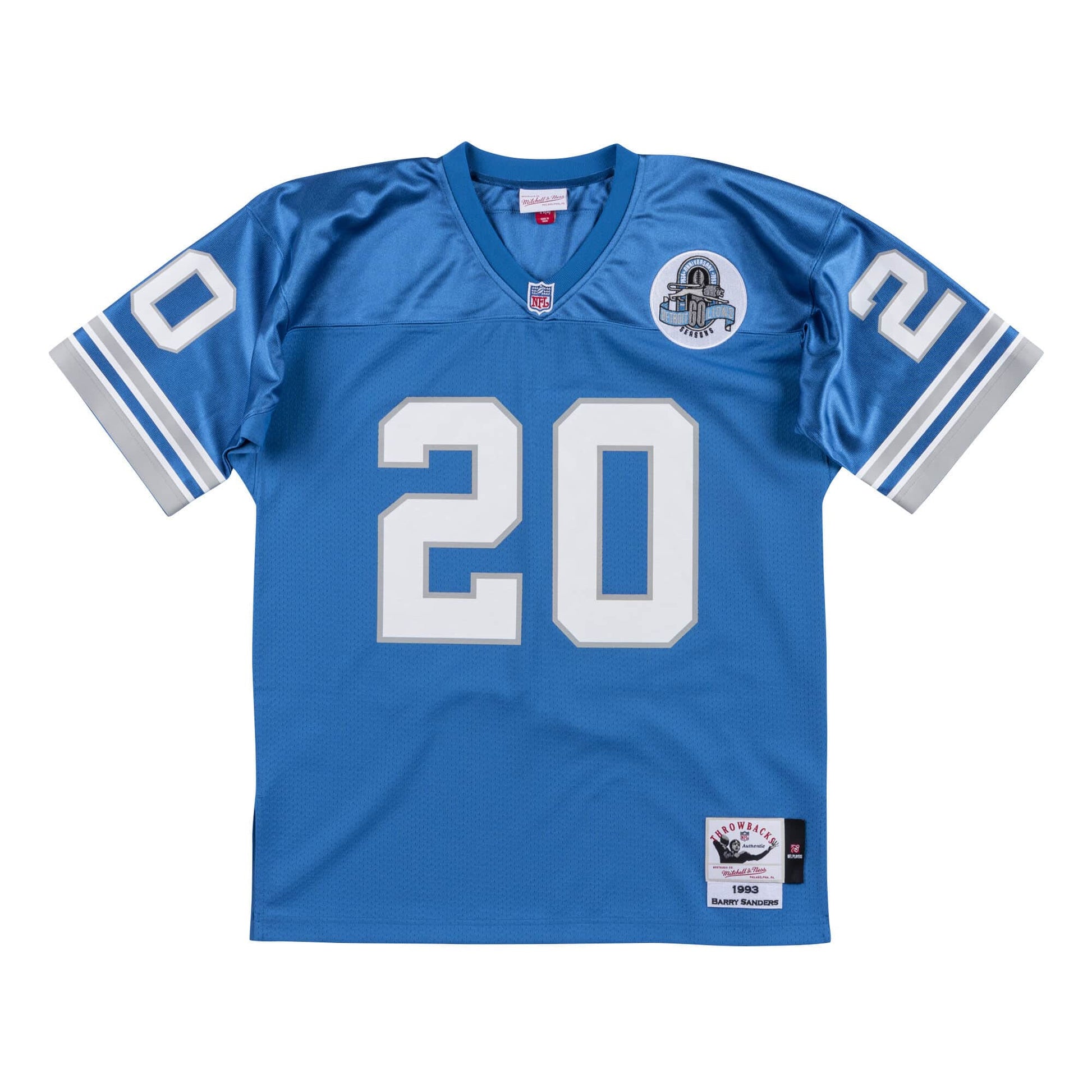 barry sanders jersey authentic